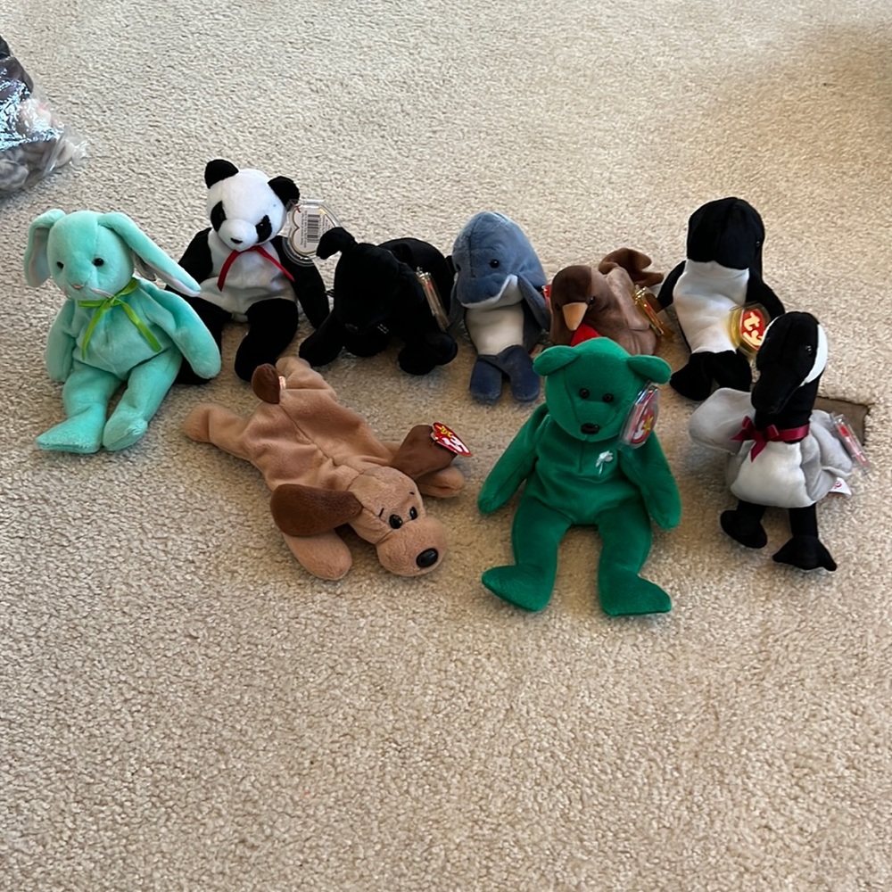 Ty Beanie Baby lot of 9!